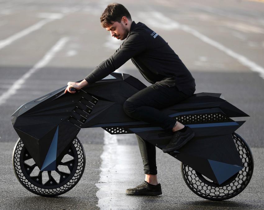 Nera: A moto feita por impressora 3D